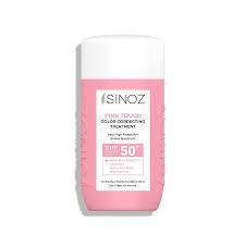 Sinoz Pink Touch Ton Eşitleyici Pembe Yüz Güneş Kremi 50+ 