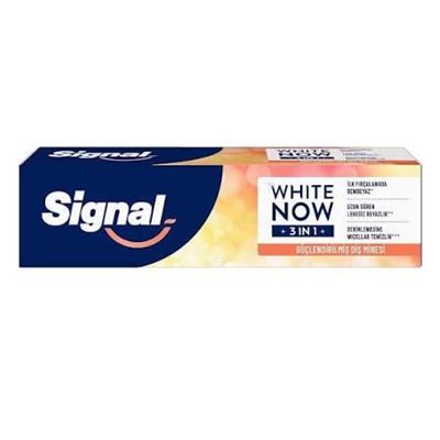 Signal White Now 3 in 1 Güçlendirilmiş Diş Minesi Shine with Care Diş Macunu 75 ml