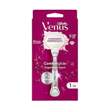 Gillette Venus Comfort Glide Sugarberry Tıraş Makinesi + 1 Adet Başlık