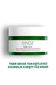 Sinoz Pure Cica Tiger Grass Cilt Tonu Eşitleyici Bakım Kremi 15 ml