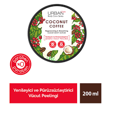 Urban Care Coconut Coffee Yenileyici Pürüzsüzleştirici Şekerli Vücut Peelingi 280 g